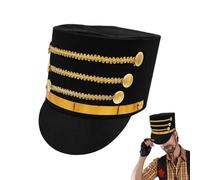 Tktouci Chapeau de soldat jouet | Chapeau haut de forme Casse-noisette - Accessoires de décoration de sapin de Noël, déguisement, fête, carnaval, Halloween, réunions de famille, défilés