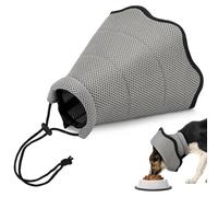 Tktouci Collerette De Récupération pour Chien - Alternative De Collerette Douce Adjustable - Protection Anti Morsure Confortable pour Soins Plaques Animal | pour Appartement Intérieur Extérieur Salon