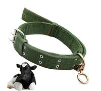 Tktouci Collier Pour Bétail | Collier Ajustable Pour Animaux | Équipement De Gestion Pour Pâturage Transport Formation Alimentation | Harnais De Traction Pour Veau Et Cheval