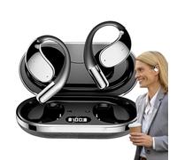 Tktouci Écouteurs traducteurs - Appareil de traducteur 144 langues - Dispositif d'interprète, casque sans fil pour conversation, apprentissage en plein air