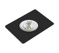 Tktouci Housse de protection en silicone pour cuisinière électrique à induction, résistant à la chaleur, tapis de séchage pour casseroles et légumes, vitrocéramique