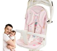 Tktouci Housse Rafraîchissante pour Poussette | Coussin Frais Siège Auto Enfant,Tissu Glacé Respirant avec Gel Lavable et Aération pour Confort et Protection Thermique