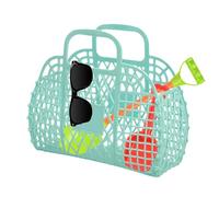 Tktouci Jelly Bag - Panier de Pâques pour - Sac à main tendance réutilisable pour femmes, , filles, été, mariage, concert, plage, extérieur, bleu, Refer to description