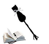 Tktouci Marque-page mignon, marque-pages - Marqueur de livre d’animaux mignon | Marqueur de livre au Crochet en forme d'animal, marqueur de page de, accessoires de lecture esthétiques