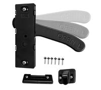 Tktouci Poignée De Porte Moustiquaire Pour Camping-Car - Pièces De Verrou Pour Trappe De Chargement,Poignée Moustiquaire Antivol Anti-Rouille Pour Extérieur Remorque Camping-Car Motorhome Fourgon