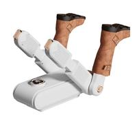 Tktouci Séchoir à Chaussures Électrique | Timer 3 Niveaux Chauffeur Bottes,Séchoirs À Bottes De Travail Pliables,Pour Saisons Pluvieuses Hiver Gym Plein Air Travail Camping Maison Vestiaires Dortoirs