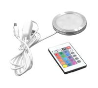 Tktouci Spot Encastré | Spot LED 5V Encastrable - Lampe RGB Extra-Plate Pour Jardin Salle De Bain Cuisine Terrasse Décoration Extérieure