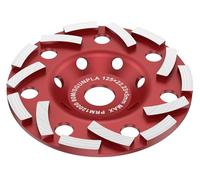TKUONE Disque de meulage diamanté de 5 pouces, meule abrasive résistante à l'usure, disque de ponçage diamanté durable for meuleuse d'angle for béton