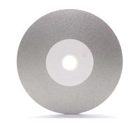 TKUONE Disque de rodage diamanté 8 pouces 200 mm, grain 60-2000, trou de 12,7 mm, disque de meulage abrasif for pierres précieuses, bijoux et roches