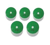 TKUONE Disques de polissage diamantés 3/4/5/6/7 pouces, disque abrasif sec/humide for perceuse, ponçage, granit, marbre, quartz, carrelage, verre