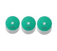 TKUONE Disques de polissage diamantés 3/4/5/6/7 pouces, disque abrasif sec/humide for perceuse, ponçage, granit, marbre, quartz, carrelage, verre