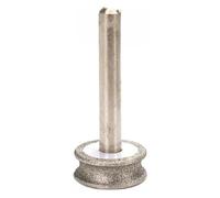TKUONE Meule abrasive diamantée concave for verre, forets ronds de 2 à 12 mm for bracelet, bague, jade, sculpture et polissage