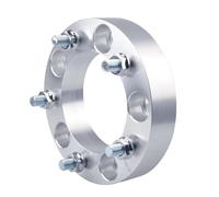 Tkxvcejv Entretoises Roue en Aluminium Forgé pour Chevrolet, pour Niva, pour Tracker, 5 X 139,7 CB, 108 Mm, M12 X 1,25 Hubcentric Entretoises Roue(Silver 25mm)