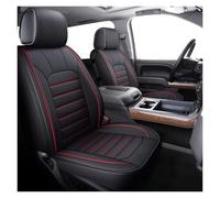 Tkxvcejv Housse Protection Siege Auto pour Chevrolet pour Silverado 1500 pour GMC pour Sierra 2007-2023 Kits De Siège Housse Ensemble Complet Cuir Imperméable Durable(Color 2)