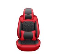 Tkxvcejv Housse Siege pour Shuttle pour URV pour Inspire pour XRV pour HRV pour Pilot pour Element pour Insight Couverture Intérieure Siège Voiture(Red Black 5 Seat H)