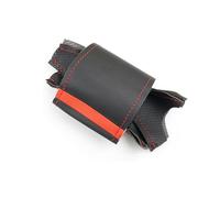Tkxvcejv pour Chevrolet pour Captiva 2007-2014 pour Silverado pour Sierra 2007-2013 Couverture Volant Intérieur Voiture Couvre Volant Voiture(Red Line-Red)