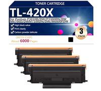 TL-420X Cartouche de Toner Compatible pour Pantum P3010D P3010DW P3300DN P3300DW M6700D M6700DWM 7100DN 7100DW M6800FDW Imprimantes, Impression en Grand Volume,Black-3 Pack