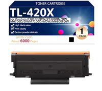 TL-420X Cartouche de Toner Compatible pour Pantum P3010D P3010DW P3300DN P3300DW M6700D M6700DWM 7100DN 7100DW M6800FDW Imprimantes, Impression en Grand Volume,Black-1 Pack