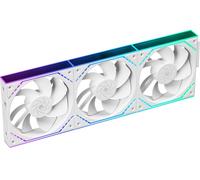 TL-M12QRW X3 120mm Inverted Blade Case Fan 120mm String Connection,1500RPM,ARGB,Dual Infinite Mirror Lighting for Video Games,3 Pack