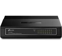 TL-SF1016D 16-Port 10/100Mbps Desktop Ethernet Switch/Hub,Ethernet Splitter,Plug & Play,No Configuration Required,Black