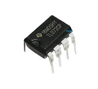 TL072CP - Amplificateur opérationnel double JFET - Faible bruit, haute performance | DIP-8 | Idéal pour audio, préamps, effets et filtres | Sachet de 5 unités