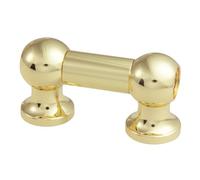 TL12D25-BR Coquille Tube 25mm Dorée Double Tirant (X1)