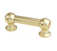 TL12D38-BR COQUILLE TUBE 38MM DOREE DOUBLE TIRANT (X1)