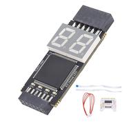 TL631 Mini Analyseur de Carte Mère Carte de Diagnostic Testeur de Carte Mère PCI Carte de Débogage Port PCI E LPC Kit de Carte de Débogage D'ordinateur PC avec Câbles de