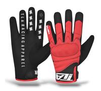 TLA RUSH Gants de moto tourisme avec protection des articulations homologuée CE, gants de motocross, scooter, quad, velò, écran tactile, respirants, mi-saison, protection contre les chocs élevés.