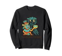 Tlaloc et la Pluie, Dieu aztèque de la tempête, Conception du Mythe mésoaméricain Sweatshirt