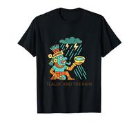 Tlaloc et la Pluie, Dieu aztèque de la tempête, Conception du Mythe mésoaméricain T-Shirt