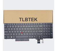 TLBTEK Clavier de rechange compatible avec ordinateur portable Lenovo IBM ThinkPad P51S 20HB 20HC 20JY P52S 20LB 20LC T570 20H9 20HA 20JW 20JX T580 20L9 20LA Series