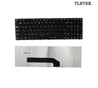 TLBTEK - Clavier de rechange pour ordinateur portable - Compatible avec : Asus K50, K50AB, K50IE, K50ID, K50IN, K61, X5DI, K70, K70IJ, X5DC - Clavier qwerty - K50 avec cadre
