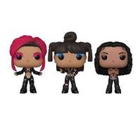 Funko Pop! - Figurine vinyle - TLC Lisa Left Eye Lopes Scrubs - Pack de 3 - Officiel