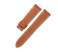 TLCBAZCF Accessoires de montre, couche supérieure en cuir, ceinture Compatible avec les bracelets de montre à texture H210 H510 H501 16mm 17mm 20mm(White Black,20mm)