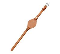 TLCBAZCF Bracelet de montre en cuir fin compatible avec les modèles Fossil ES3077, ES2830, ES3262, ES3060, ES4176, ES4119, ES4026 et ES4340 for femmes.(Lightbrown-silver)