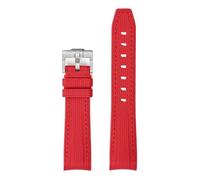 TLCBAZCF Bracelet de plongée en caoutchouc TPU avec extrémité incurvée - 20 mm - Compatible avec Omega X Swatch Joint MoonSwatch - Pour homme et femme - Compatible avec Rolex Watch, 20mm, Acétate, Pas