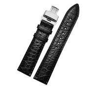TLCBAZCF Bracelet en cuir compatible avec Longines/Itizen/Tissot/Seagull 16-20 mm, bracelet de montre unisexe classique(Beige,20mm-width)