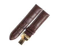TLCBAZCF Bracelets compatibles avec MIDO BARONCELLI M8600/M010408A M8690 M8605/M8607 : bracelet en cuir de veau, bracelet en cuir de vachette(Style 7,22mm)
