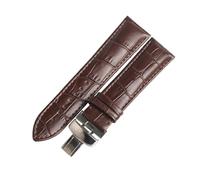 TLCBAZCF Bracelets compatibles avec MIDO BARONCELLI M8600/M010408A M8690 M8605/M8607 : bracelet en cuir de veau, bracelet en cuir de vachette(Style 9,22mm)