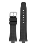 TLCBAZCF Compatible avec la collection Citizen TSUYOSA NJ0150 NJ0151ME Bracelets de montre en silicone for hommes et femmes Bracelet en caoutchouc fluoré FKM 9 mm(Black)