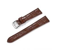TLCBAZCF Compatible avec les bracelets de montre classiques en cuir de bambou à dégagement rapide de qualité supérieure for hommes et femmes, 16 mm, 18 mm, 19 mm, 20 mm, 21 mm, 22 mm.(Brown,20mm)