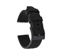TLCBAZCF FKM - bracelet de montre en caoutchouc fluoré, 18/20/22/24mm, bracelet de remplacement à dégagement rapide, Compatible avec les sports de plongée Huawe(Black 2,22mm)