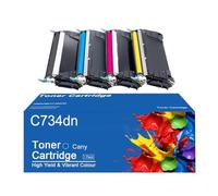 TLCGQF C734A1KG C734A2KG Tambour Couleur De Remplacement C734dn, Compatible Avec Les Cartouches De Toner Pour Imprimantes Lexmark C734dn C734dtn C734dw C734n C736dn Et C736dtn.