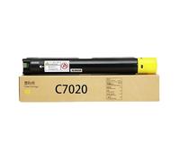 TLCGQF Cartouche De Toner Couleur De Remplacement C7020 106R03737, Compatible Avec Les Imprimantes Xerox Versalink C7000, C7000DN Et C7000N Fournitures 4 Couleurs 16 100 Pages Puce Incluse,Jaune