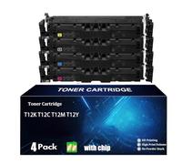 TLCGQF Cartouche De Toner Couleur T12, Compatible Avec Les Imprimantes Canon X LBP1333C X MF1333C X C1333i X C1333if X C1333P Cartouche D'imprimante 5098C006AA Fournitures De Bureau