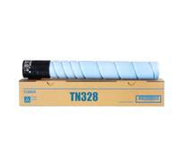 TLCGQF Cartouche De Toner Haute Capacité C360i TN328, Compatible Avec Les Copieurs Bizhub C250i, C300I Et C7130i. Remplace Les Cartouches De Toner AAV8130 Et AAV8230.,Cyan