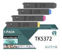 TLCGQF Cartouche De Toner Haute Capacité TK-5372, Compatible Avec Les Imprimantes Couleur Kyocera ECOSYS Pa3500cx Ma3500cix Ma3500cifx Cartouche TK-5370 7000 Pages,4colors