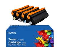TLCGQF Cartouche De Toner Haute Capacité TN910, Compatible Avec Les Imprimantes HL-L9310CDW, MFC-L8900CDW, L9570CDW Et HL-L8260CDW. TN-910BK TN-910C TN-910M TN-910Y