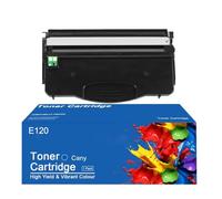 TLCGQF Cartouche De Toner Noir De Remplacement E120n, Compatible Avec Les Imprimantes Lexmark E120 E120n 12015SA 12035SA 12017SR Cartouche 12026XW 12018SL 12016SE 12036SE 12037SR Consommables